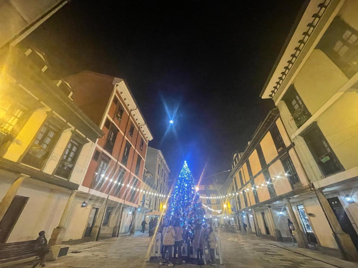 Loft En El Mercado Del Fontan Oviedo Bagian luar foto